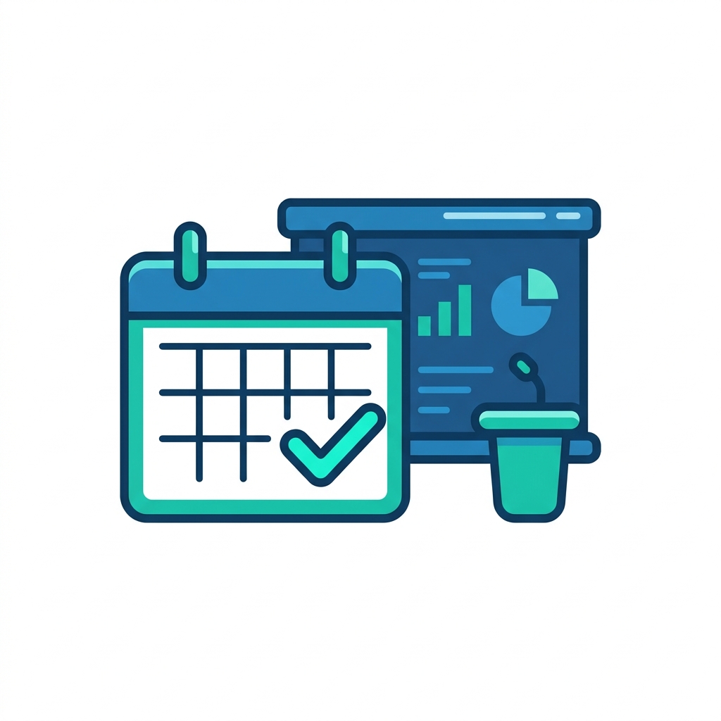 Logo Agendar Apresentações