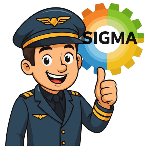 Mascote SIGMA Pilot